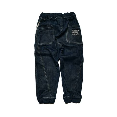 【オフィシャルチーム】カットデニムスイッチングジョガーパンツ|S~L|1125305M